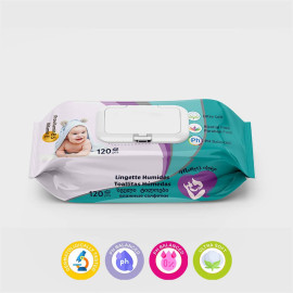 FACTORY WHOLESALE FRAGRANCED NON ALCOHOLIC COVERED WET WIPES-WET TOWELS